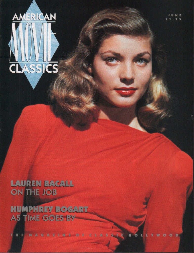 American Movie Classics June 1990 Lauren Bacall, Humphrey Bogart 072717nonDBE2