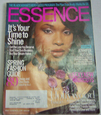 Essence Magazine Jennifer Hudson, The Hollywood Issue March 2007 030713R