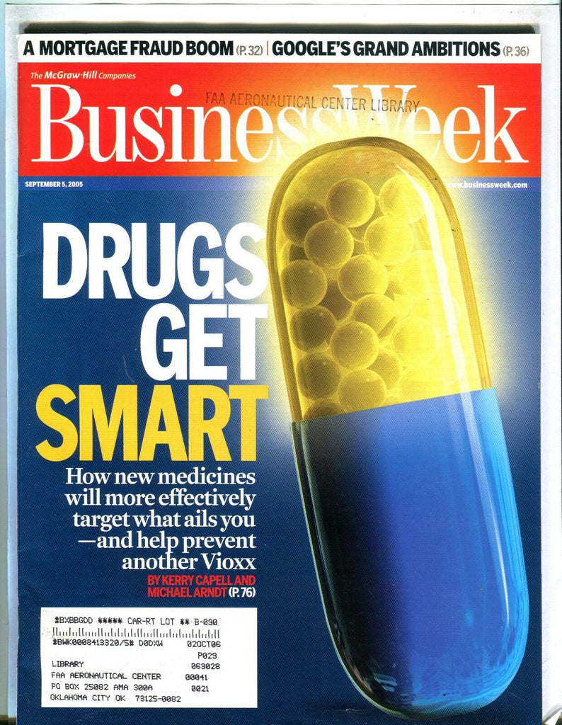 Business Week Magazine September 5 2005 Drugs EX w/ML FAA Library 102016jhe