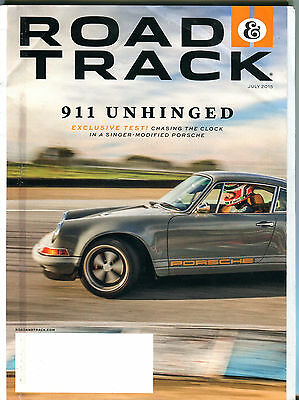 Road & Track Magazine July 2015 911 Unhinged EX 052616jhe