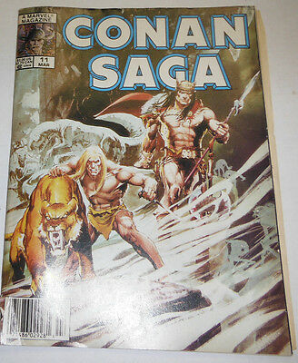 Conan Saga Magazine Curse Of The Undead Man March 1988 081914R