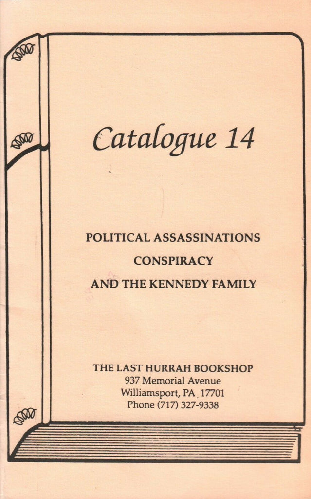 Political Assassinations Conspiracy The Kennedys 1992 Catalog #16 011320AME