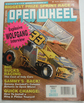 Open Wheel Magazine Wolfgang Interview Sammy Swindell February 1991 070915R