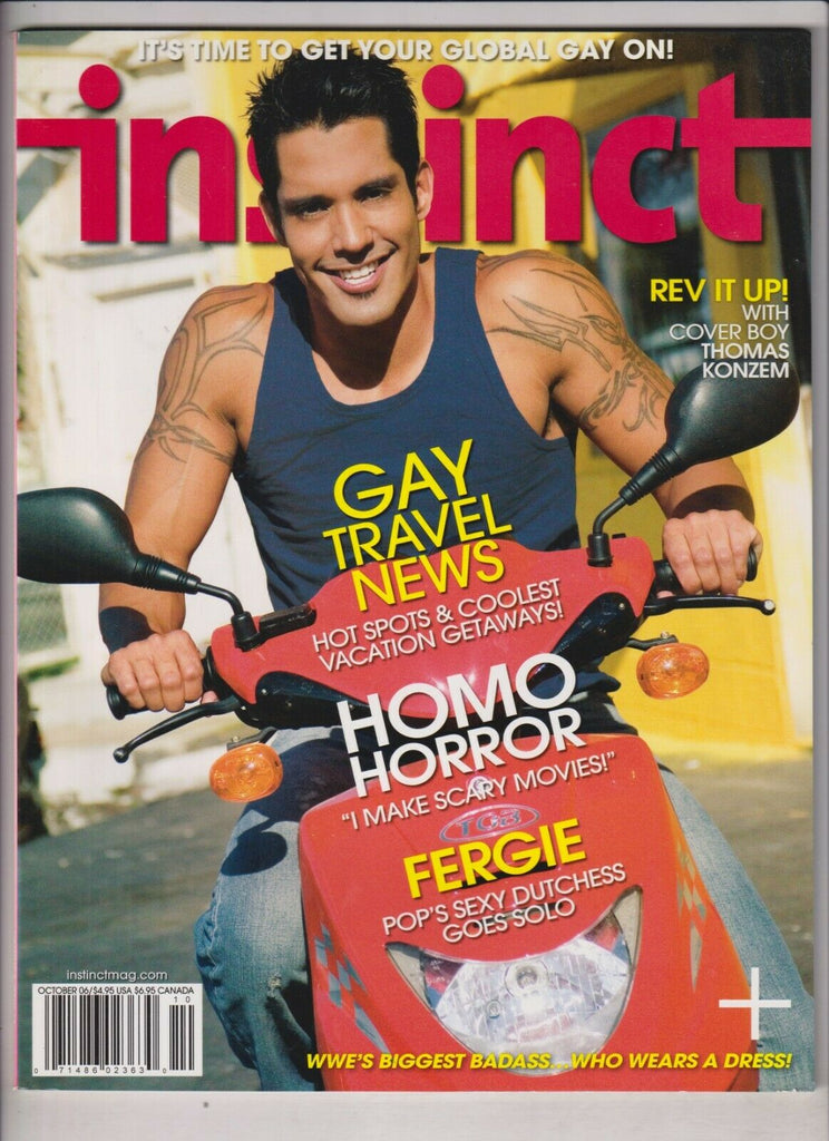Instinct Gay Interest Thomas Konzem & Fergie October 2006 030420nonr