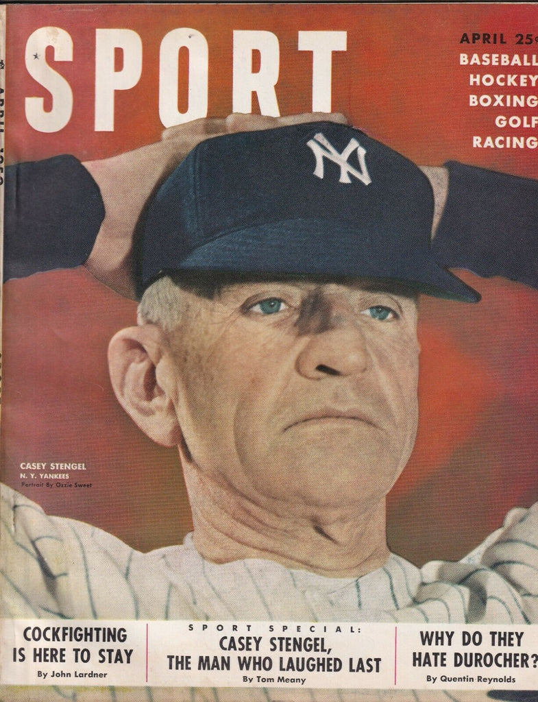 Sport Magazine Casey Stengel Leo Durocher April 1950 NO ML 080519nonr