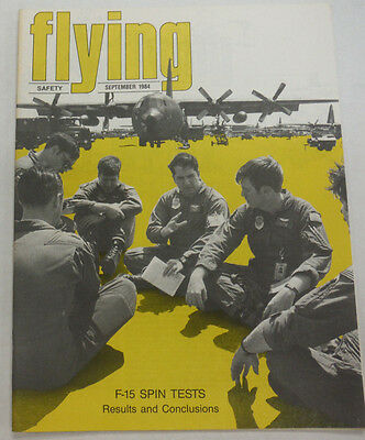 Flying Safety Magazine F-15 Spin Tests Seprtember 1984 FAL 053015R