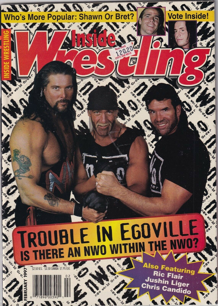 Inside Wrestling Magazine Kevin Nash Scott Hall February 1997 060319nonr