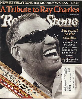 Rolling Stone July 8-22 2004 Tribute to Ray Charles w/ML GD 082916DBE