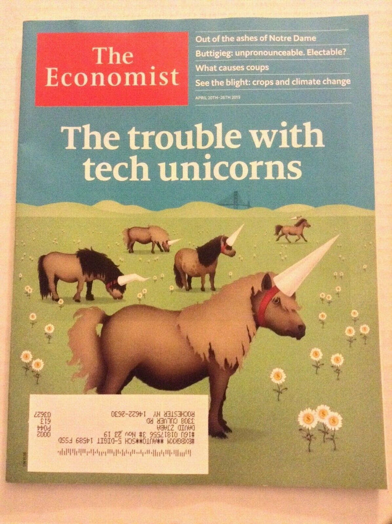The Economist Mag The Trouble With Tech Unicorns April 20-26, 2019 082419nonrh