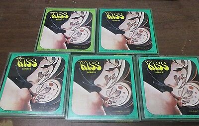 KISS Series 1 Lot of 5 Regular 8mm Reels, Each Different Adult Film 063015amp