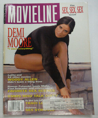 Movieline Magazine Demi Moore & Woody Allen January/February 1993 052515R