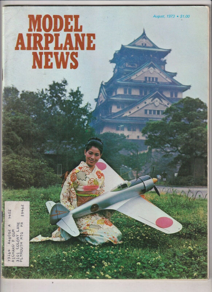 Model Airplane News Mag Boulton Paul Defiant August 1973 040420nonrh