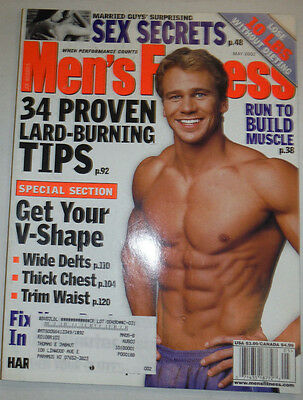 Men's Fitness Magazine Get Your V-Shape May 2002 030415R
