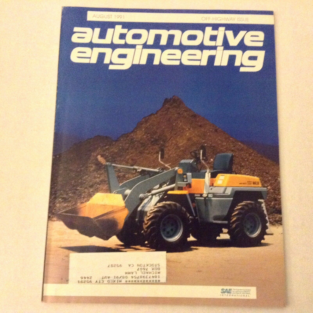 Automotive Engineering Magazine Why Adhesive Works August 1991 061517nonrh