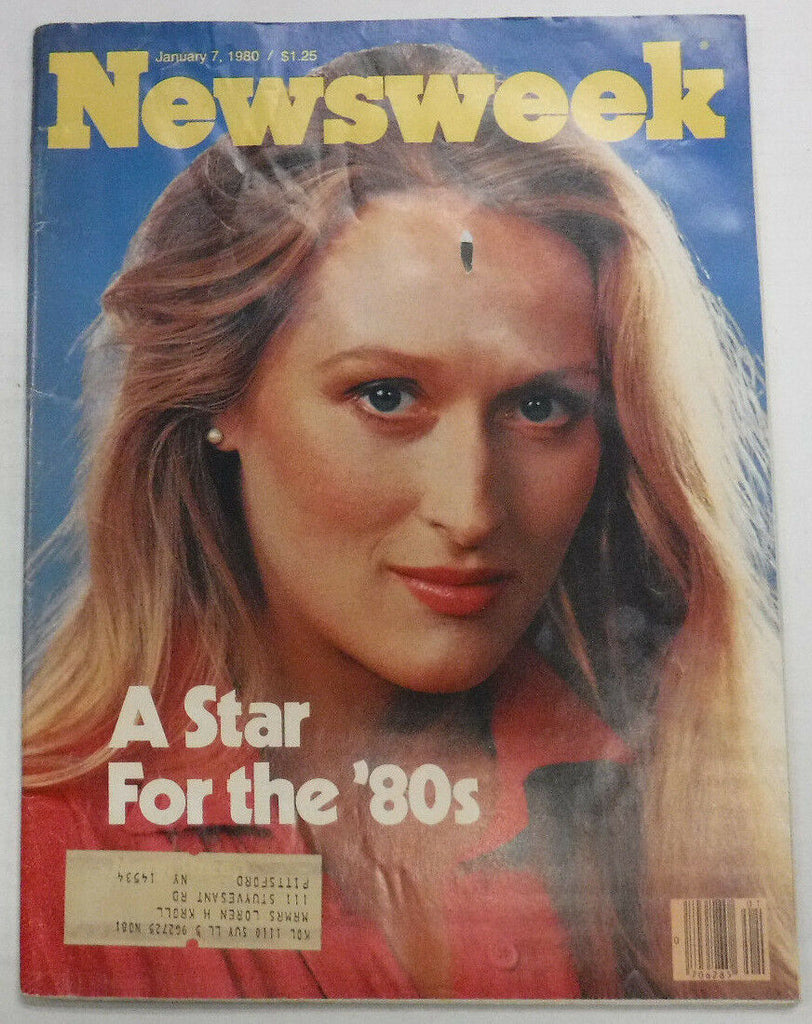Newsweek Magazine Meryl Streep January 7, 1980 101016R