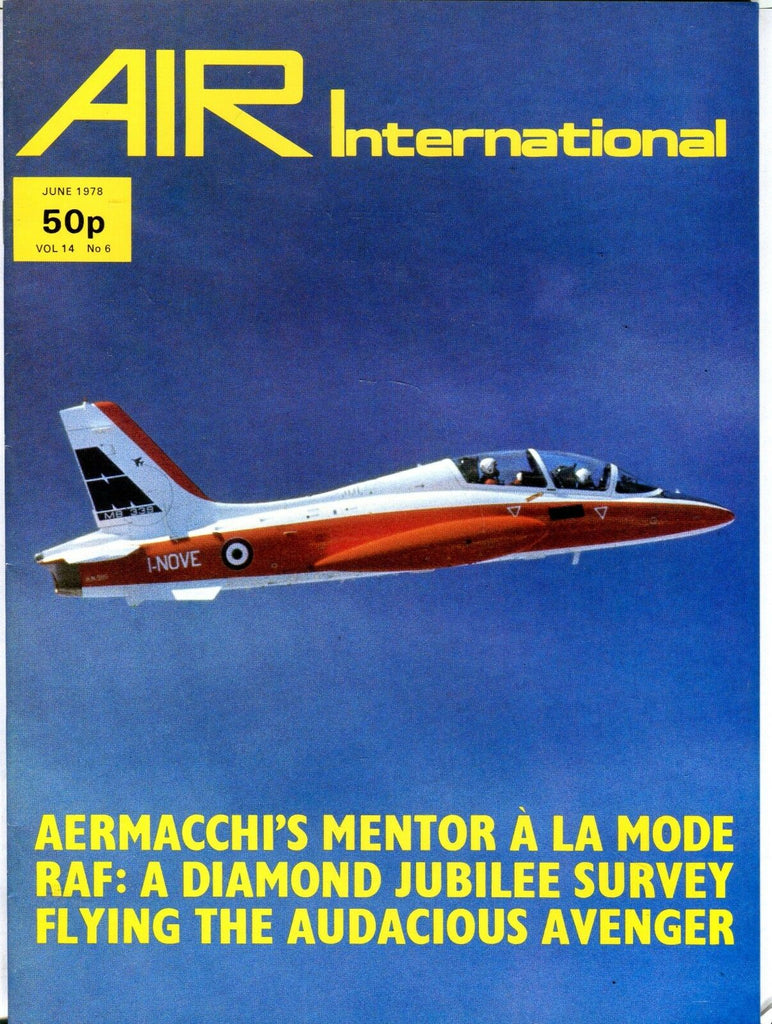 Air International Magazine June 1978 Mentor A La Mode EX No ML 112316jhe