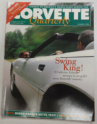 Corvette Quarterly Magazine Bobby Rahal's Vette Test Summer 1996 051615R2