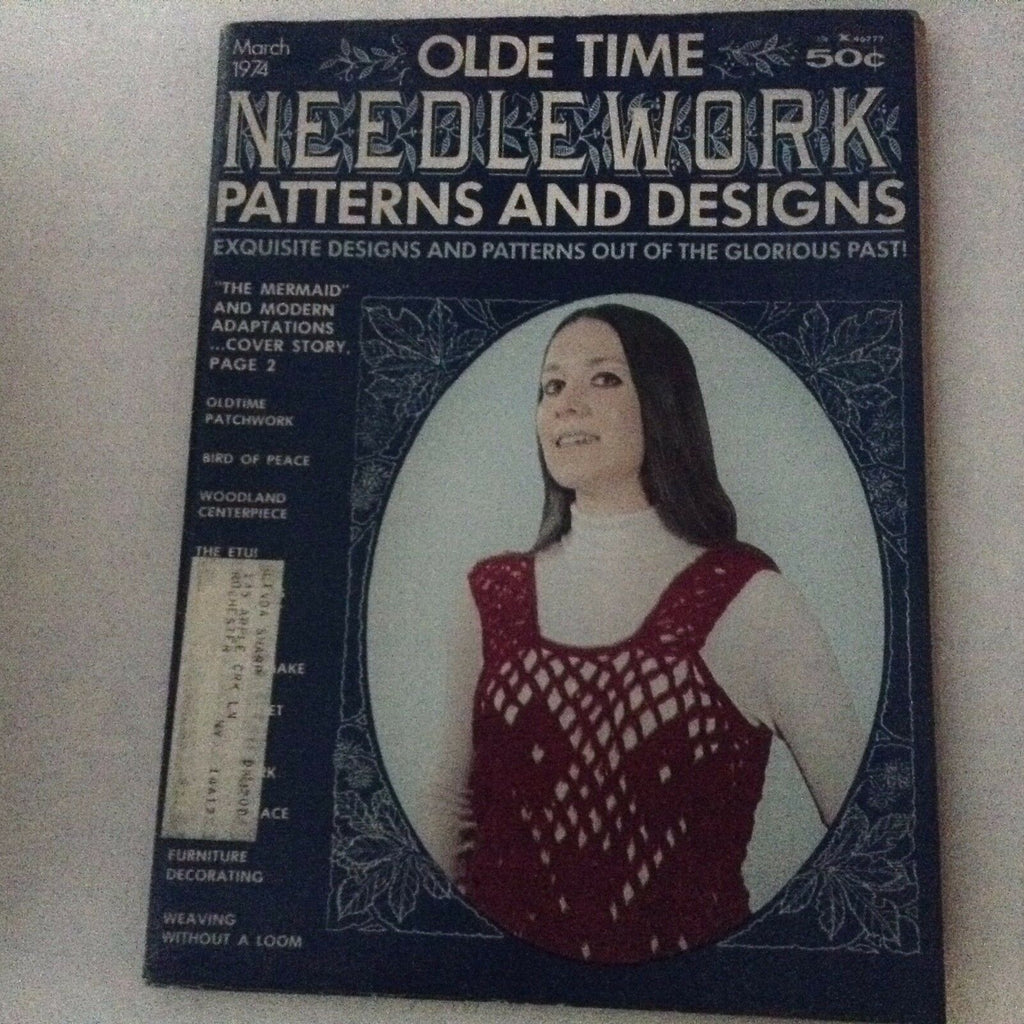 Olde Time Needlework Magazine The Mermaid March 1974 061717nonrh2