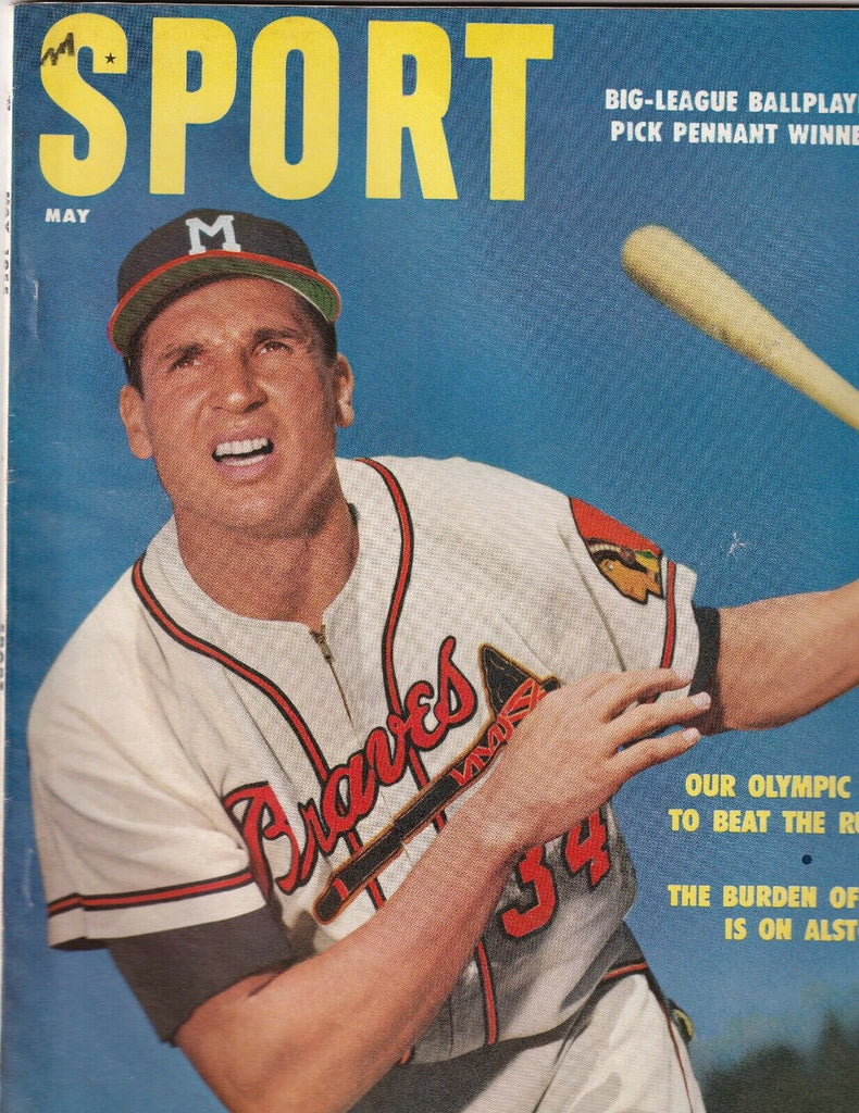 Sport Magazine Bobby Thomson Olympic Plans May 1955 NO ML 073119nonr