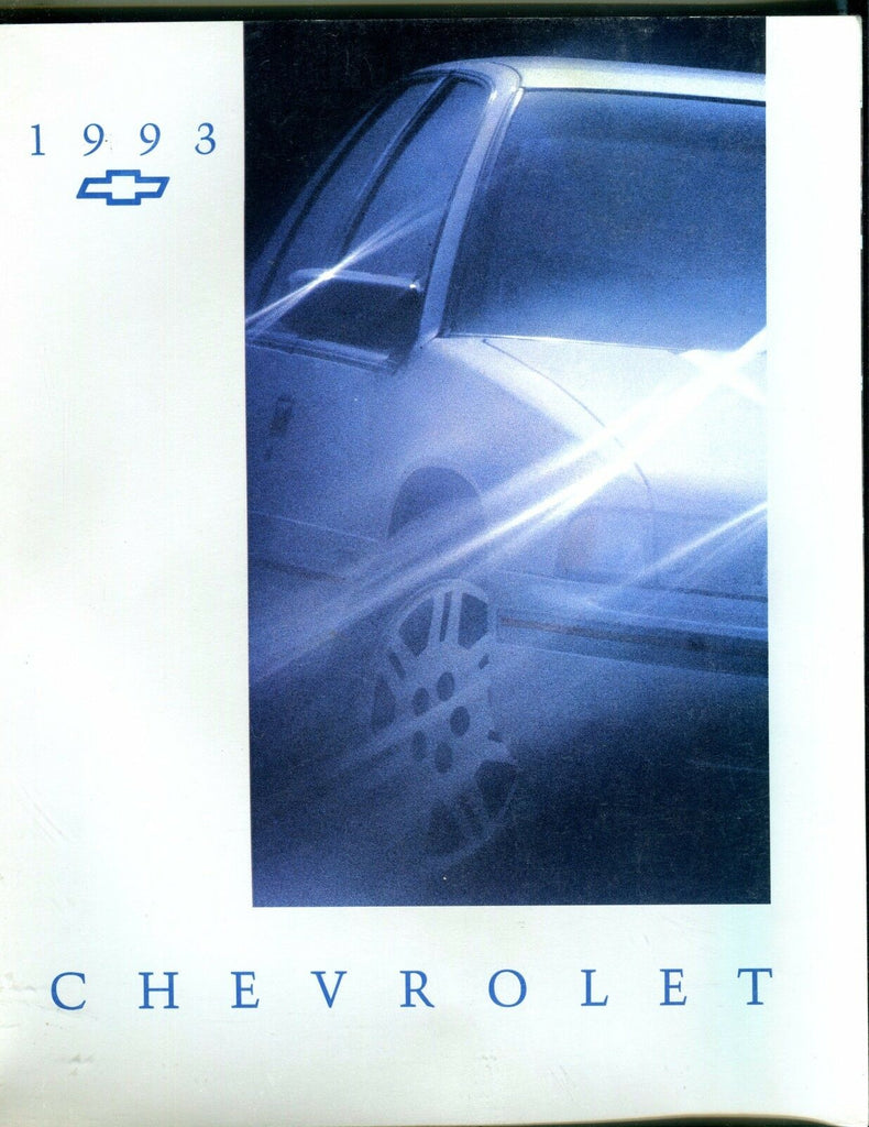1993 Chevrolet Automobile Brochure/Catalog EX 021917jhe