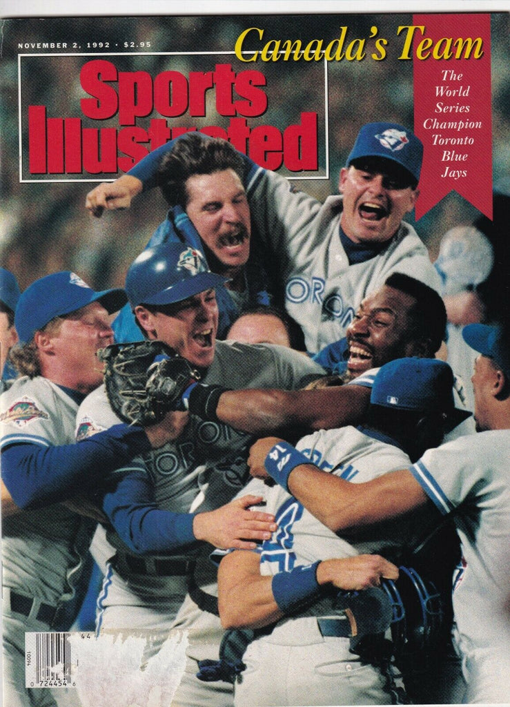 Sports Illustrated World Series Champs The Blue Jays November 2, 1992 091619nonr