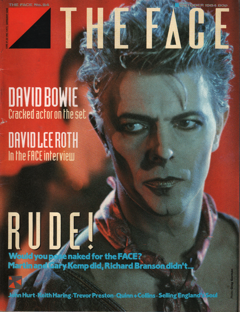 The Face UK Magazine October 1984 David Bowie David Lee Roth 061520AME