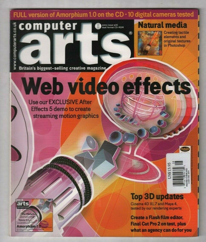 Computer Arts UK Mag Photoshop Web Video Effects August 2001 011520nonr