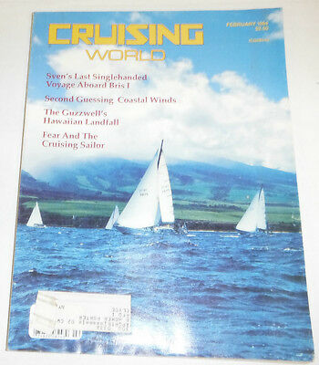 Cruising World Magazine Sven's Last Voyage Aboard Bris I February 1984 080214R