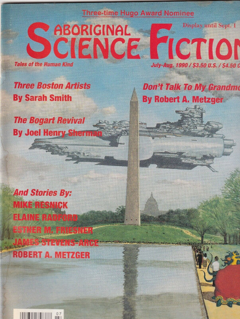 Aboriginal Science Fiction Three Boston Artists July/August 1990 080719nonr