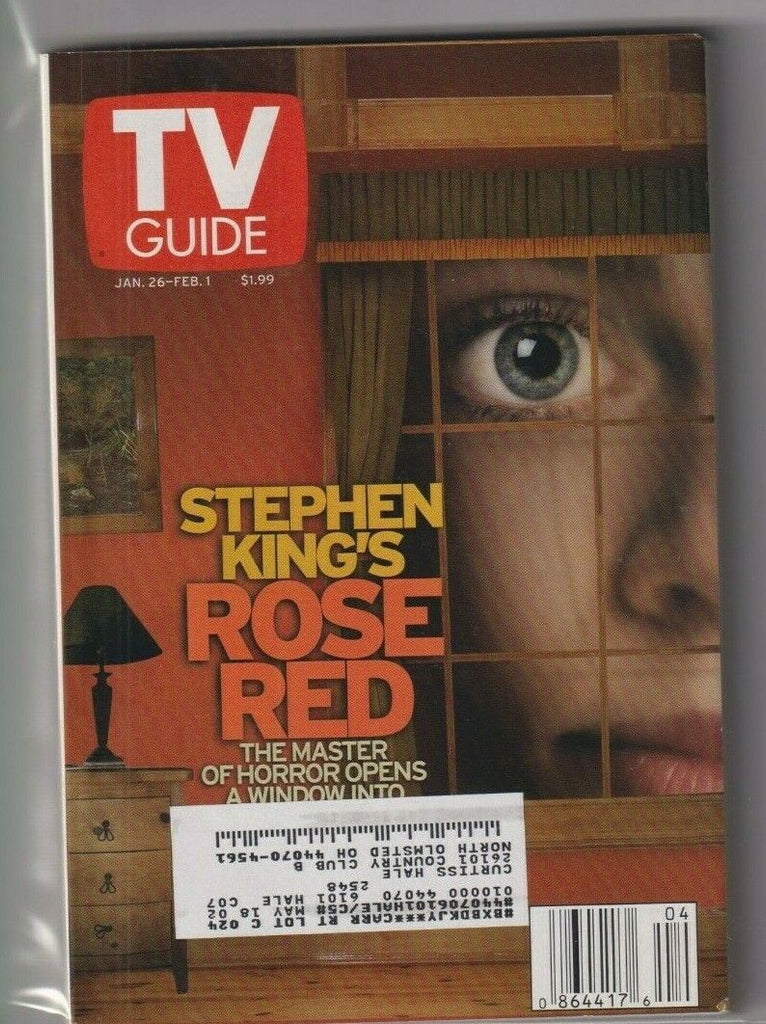 CLEV Metro Ed. Tv Guide Stephen King's Rose Red Jan/Feb 1, 2002 111619nonr2