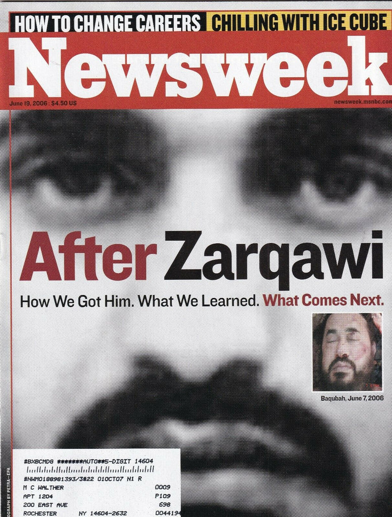 Newsweek Mag After Zarqawi & Change Careers June 19, 2006 102219nonr
