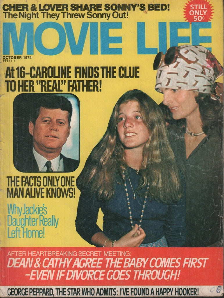 Movie Life October 1974 John F Jackie Carolyn Kennedy 061919AME