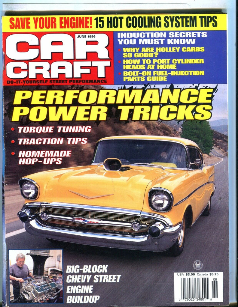 Car Craft Magazine June 1996 Torque Tuning EX 050317nonjhe