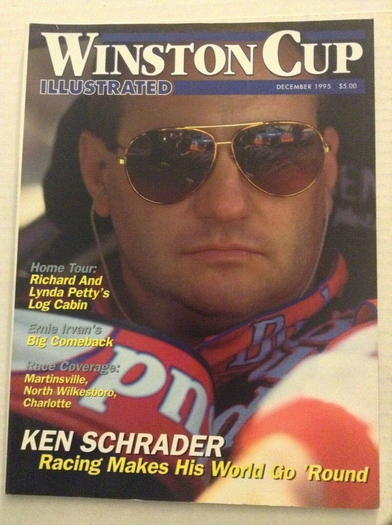 Winston Cup Illustrated Ken Schrader Richard Petty December 1995 082819nonrh