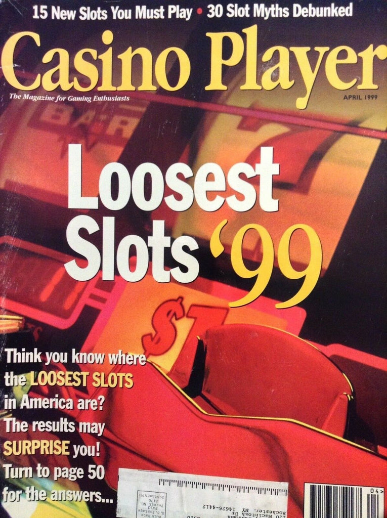 Casino Player Magazine The Loosest Slots April 1999 021518nonrh