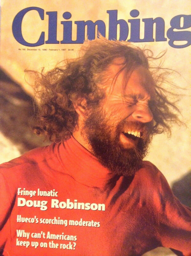 Climbing Magazine Doug Robinson December 15, 1996 102417nonrh