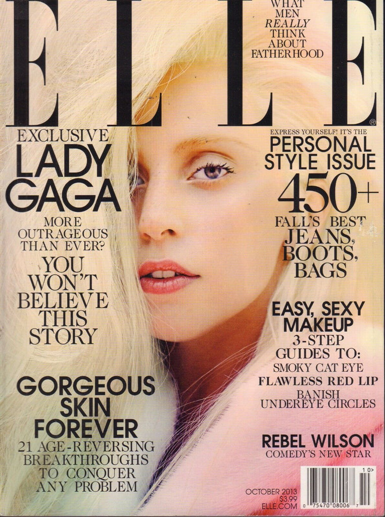 Elle Magazine October 2013 Lady Gaga 083117nonjhe
