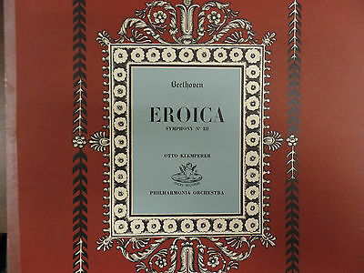 EROICA BEETHOVEN SYMPHONY No III 33RPM EX 120415 TLJ