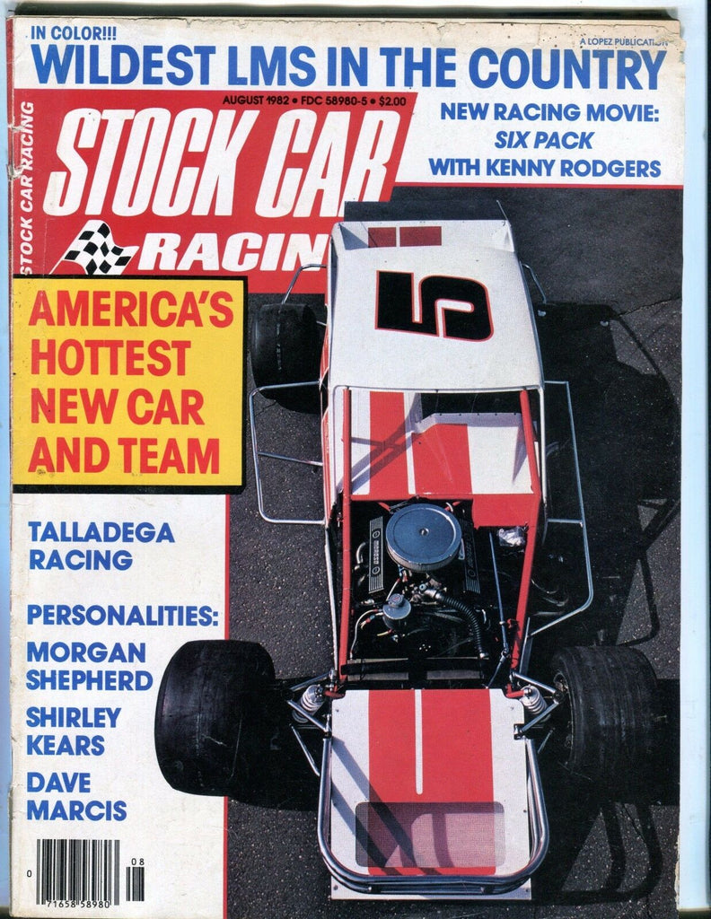 Stock Car Racing Magazine August 1982 Dave Marcis No ML 050317nonjhe