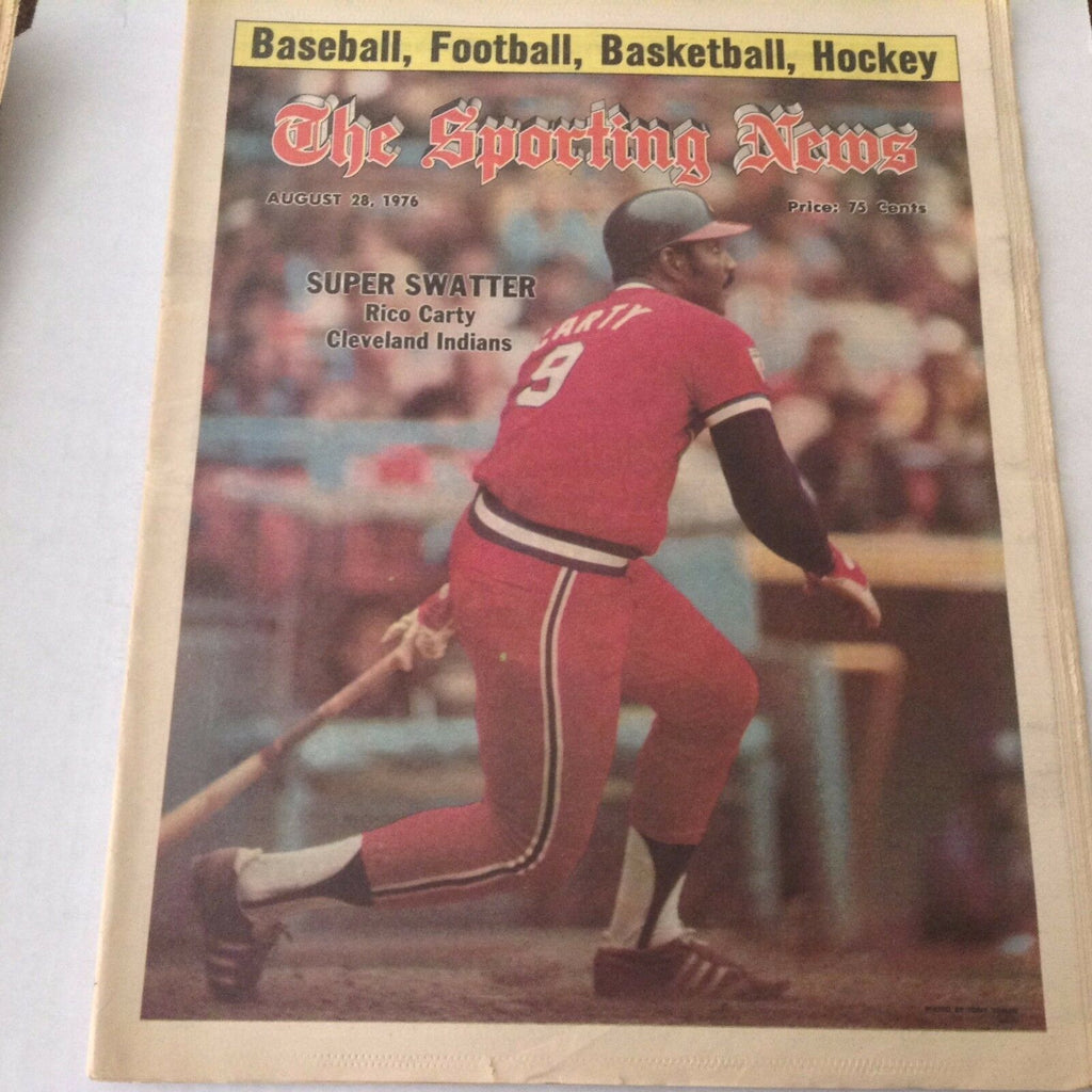 The Sporting News Magazine Rico Carty August 28, 1976 062117nonrh