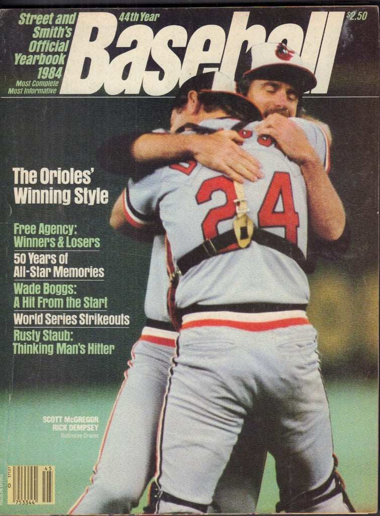 Baseball Magazine The Orioles Scott McGregor 1984 Yearbook 021318nonr