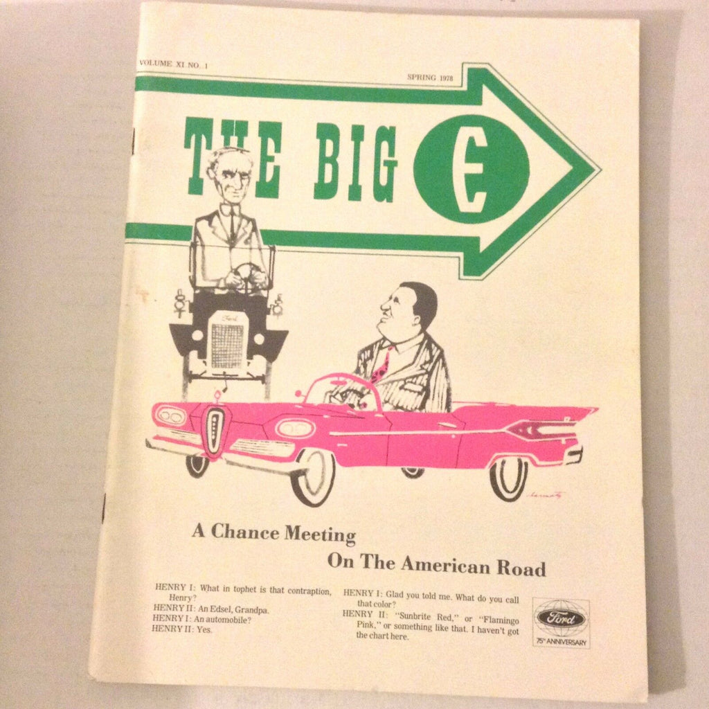 The Big Edsel Magazine A Chance To Meet In America Spring 1978 060217nonrh