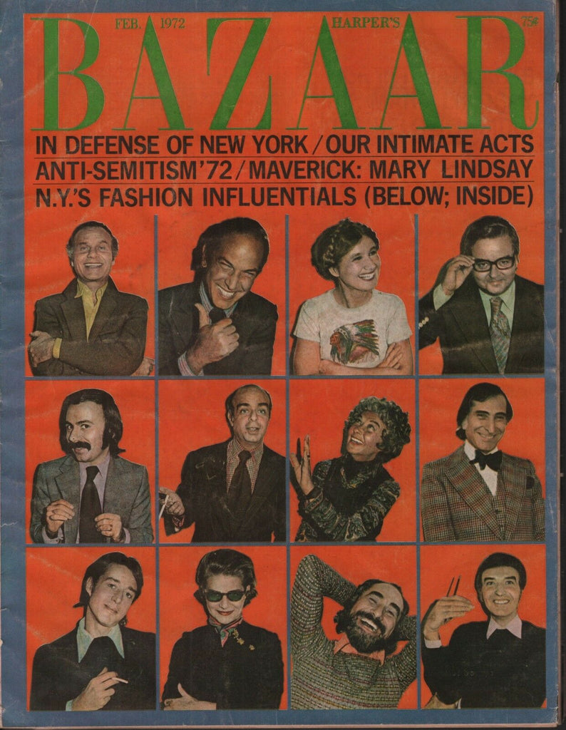 Harpers Bazaar February 1972 Bill Blass John Anthony Chester Weinberg 090418DBE