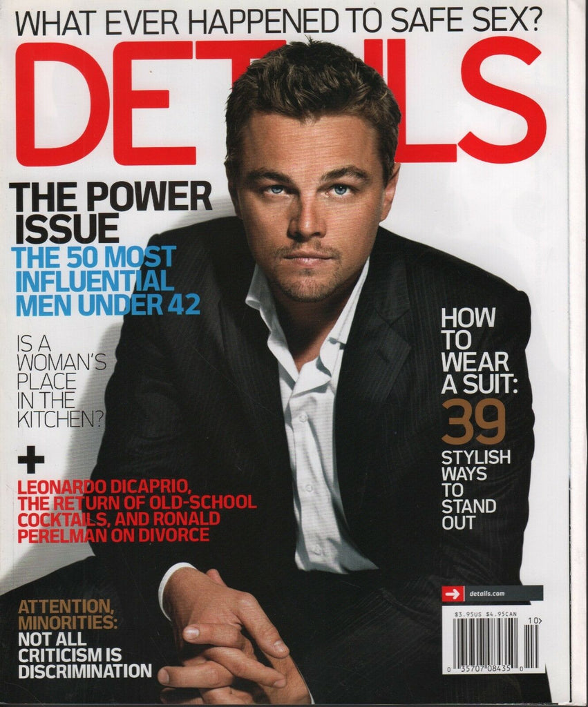 Details October 2006 Leonardo DiCaprio Dane Cook 101018DBE