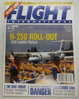 Flight International Magazine N-250 Roll Out November 1994 FAL 060915R2