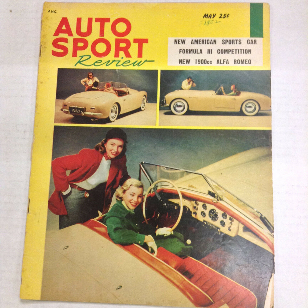 Auto Sport Review Magazine Formula III Competition May 1952 052417nonrh
