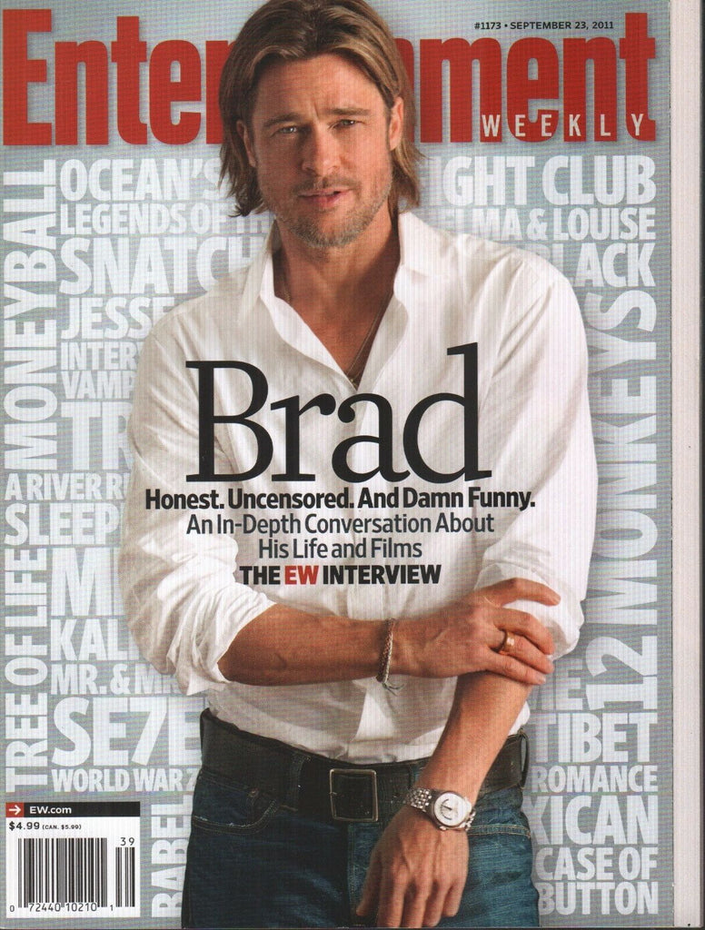 Entertainment Weekly September 23 2011 Brad Pitt 012819AME2