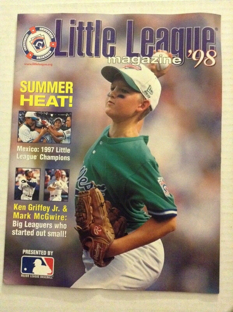 Little League Magazine Mexico 1997 Champions 1998 082419nonrh