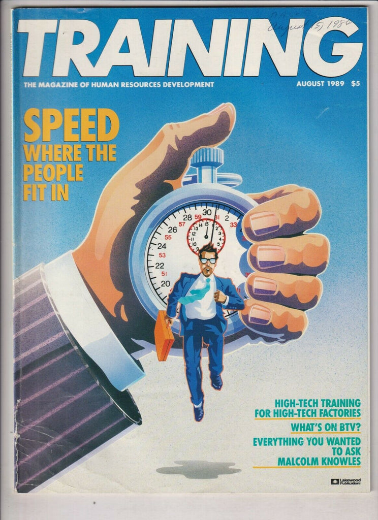 Training Mag Speed Where The People Fit In August 1989 021920nonr