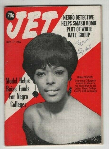 Jet Magazine Irma Denson November 17, 1966 070720nonr